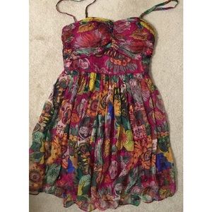 Arya dress 100% Silk S 6